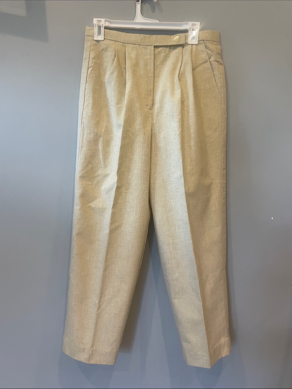 Beige Dress Pants - Classic Tailored Trousers handmade